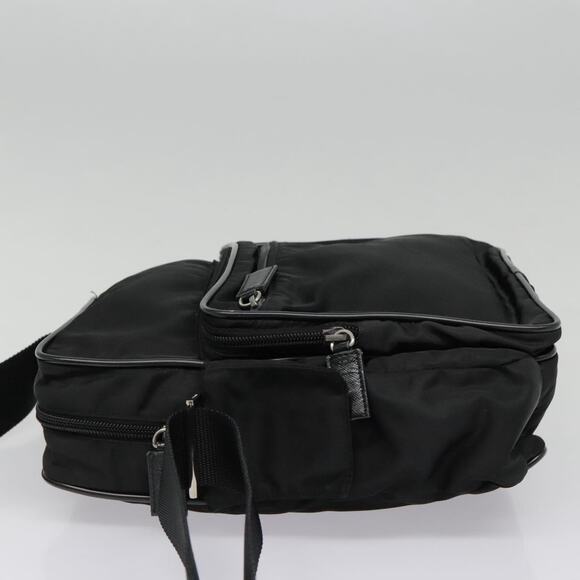 PRADA Shoulder Bag Nylon Black - Picture 3 of 16